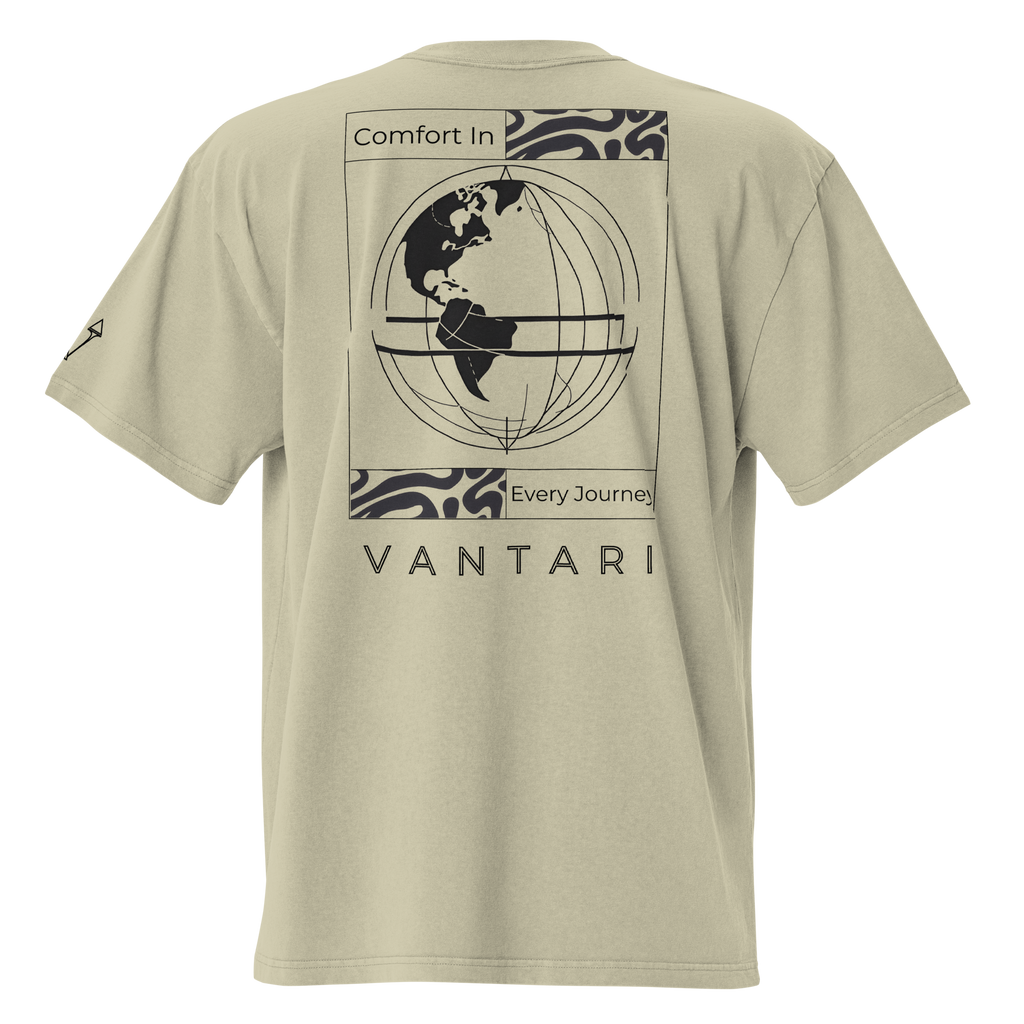 Comfort In Every Journey Tee Eucalyptus